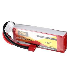 ZOP Power 7.4V 2200mAh 2S 45C Lipo 배터리 T 플러그 Wltoys 124019 K949 Rc 자동차