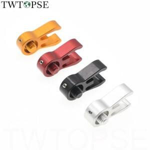 TWTOPSE 브롬톤 접이식 자전거용 캐처 크랩, 클램프 헤드 튜브 고정 버클, 자전거 프론트 포크 핸들바, 3SI