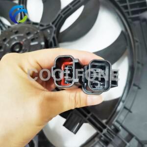 냉각 라디에이터 전기 선풍기 닛산 JUKE F15 큐브 INFINTI ESQ 2010-