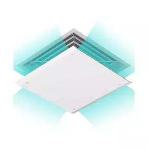 프리미엄 에어컨 바람막이 천장 공기 배출구 중앙 후드 공조기 정사각형 30cmx30cm