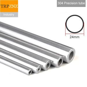 304 스테인레스 스틸 튜브 정밀 파이프 외경 24mm 내경 공차 0.05mm 광택 내부 외부