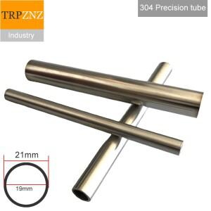 304 스테인리스 스틸 파이프 정밀 튜브 OD21 벽 1mm 외경 내부 공차 0.05mm 광택 외부 및