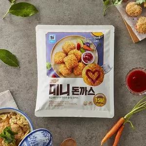 대림냉동 대림선 한입쏙 미니돈까스 420g 8개 /대용량
