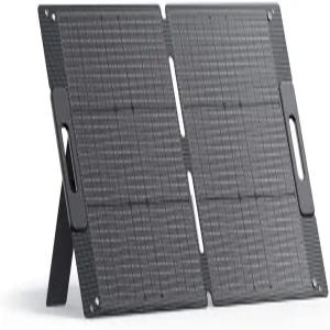 태양광 발전기용 BLUETTI 100W 패널 EB3A AC2A 엘리트 200V2 B300K 핸즈프리 1 2 RV용 조절식 킥스탠드가