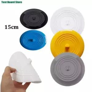 15cm 대형 실리콘 욕조 마개 누수 방지 배수구 커버 주방 싱크대 머리카락 막이 플랫 플러그 욕실 액세서리