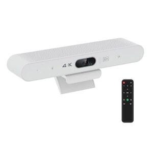 TOALLIN IN 4K 컨퍼런스 웹캠 마이크 포함 스피커 회의용 프레임 자동 USB 카메라 통화 비디오 온라인 AI 올인원 추적