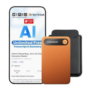 COMULYTIC NOTE PRO AI 음성 녹음기 인터뷰를 회의 ORANGE 위한 113개 무제한 통화 노트 제어 녹음 장치 강의 전사 요약 CASE 언어