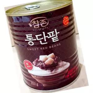 참존 통단팥 빙수용 850g 12개 팥빙수 빙수재료 단팥