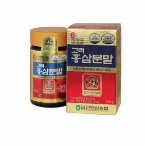 금산인삼농협 삼지원 6년근 고려 홍삼분말 60g x 2개