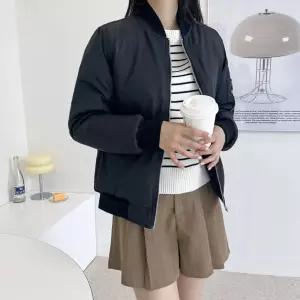 혜명생필품마트 PTU2071G 여자겨울패딩기본블루종항공점퍼-빅사이즈99까지