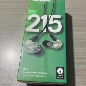 AONIC  SE215 이어폰 마이크 티타늄 진동 코일  HIFI 음악 경험