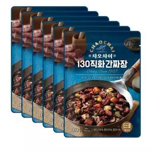 차오차이 130직화간짜장 180g 6개