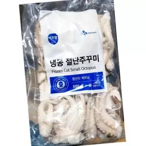 절단주꾸미 FO L 500g 10개 냉동 주꾸미 손질 볶음 구이 해물 연체