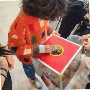 랜덤뽑기 랜덤박스 투표함 이벤트 행사용 아크릴 추첨함 30cm 응모 경품