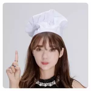 가랜드 풍선 제빵요리사모자(고급형)파티모자 TBZ 배너 모자 PWM-DK