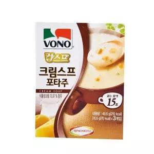 농심 보노 크림스프 포타주 3개입 49.8g (W93F70F)