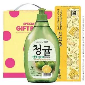 참그린 청귤500용기 크린백 2종세트