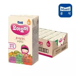 매일 요미요미 유기농주스 과일믹스 125ml 24팩