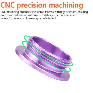 알루미늄 크랭크 캡 CNC 장인정신은 M4000M590M596 자전거 호환 육각 도구를 포함