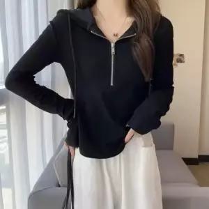 2컬러 봄 가을 데일리 반집업 후드티셔츠