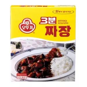 식용품 짜장 3분요리