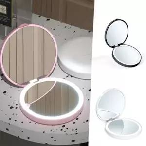 메이크업 led 휴대 거울 조명 led 화장 거울 확대 탁상