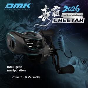 DMK CHEETAH 메탈 버전 8.5:1 DC 낚시릴 무게 150g 마이크로 5KG 지능형 유니버설 장거리