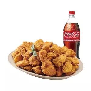 [노랑통닭] (순살/뼈)후라이드치킨+콜라1.25L