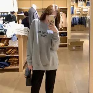 [룽스_65]맨투맨 스? 셔츠 데일리 루즈핏 티셔츠