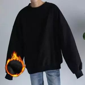 [룽스_65]맨투맨티셔츠 데일리 기본 무지 기모 맨투맨