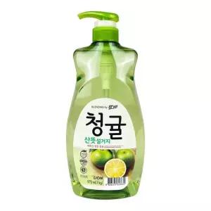 [룽스_65]청귤 산뜻 설거지 용기형 주방세제 -O 970ml