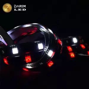 [룽스_65]LED 면발광 바 자동차 실리콘 면발광 30cm