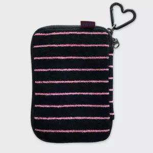 메온셀 언폴드 Terry travel wallet (black-pink) 여권지갑