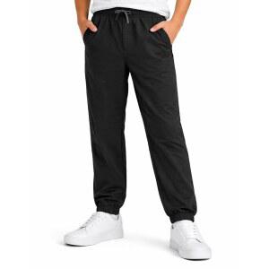 Volcom 남아용 바지 - 풀온 스트레치 면 트윌 조거 신축성 있는 허리와 커프 하의가 치노 팬츠, 클래식 블랙