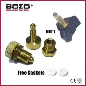 A 고압 핸드 펌프 300bar 4500psi 구리 공기 블리드 나사 안전 블리더 밸브 예비 부품 교체 키트