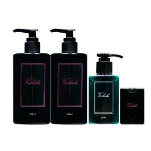벨루아체 올인원 포맨 4종(스킨로션 300ml 2통+청결제 100ml+카드향수 20ml) 남성화장품
