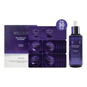 [홈쇼핑 최신] 웰라쥬 리얼 히알루로닉 리프팅 캡슐 시즌3 30회분+액티브 앰플 70ml