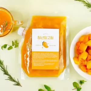 달콤한 리얼 수제 청년과일청 망고청 1kg