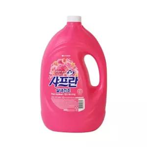 샤프란 엘지 실내건조 섬유유연제 핑크 페스티벌 3.1L