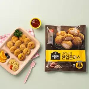 [동원] 퀴진 크리스피 한입돈까스 450g x3개