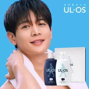 [우르오스] 클렌징 2종 세트 (스칼프 샴푸+스킨 워시 500ml) (소비자가 49,400원) + 쇼핑백증정