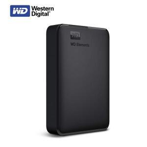 웨스턴 디지털 WD 외장 HDD, 2.5 인치 하드 드라이브, USB 3.0 요소, 휴대용 2TB,