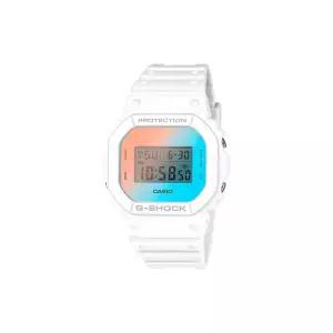 카시오 손목시계 지샥 BEACH TIME LAPSE Series DW-5600TL-7JF 멘즈 화이트