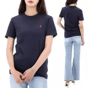 25FW 폴로랄프로렌 레드 포니 로고 반팔 티셔츠 710680785 004