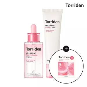 [SET] 토리든 셀메이징 저분자 콜라겐 모공 탄력앰플 30ml + 콜라겐 크림 60ml (+겔 마스크 1매)