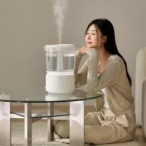 케리프 이지핸들 PRO 5L 가열복합식 UV살균 자동건조 잠금 가습기 KLH-5000UV