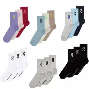 온러닝 로고 양말 3개 세트 Logo Sock High 3P
