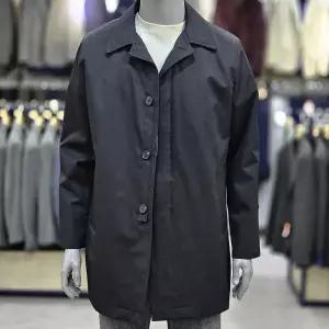 런던포그 세이브존04 히든버튼 라이너탈착 블랙맥코트  LNRMA802