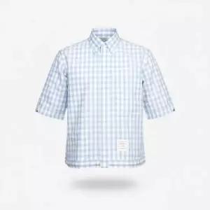 톰브라운 THOM BROWNE 남성 반팔 셔츠 MWS257A F0166 480