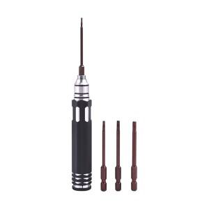 APC 4-in-1 육각 드라이버 세트 금속 공구 키트 1.5/2.0/2.5/3.0mm RC 헬리콥터 자동차 비행기 드론 항공기